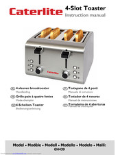 Caterlite gh439 Instruction Manual