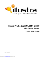 Tyco Illustra Pro series Quick Start Manual