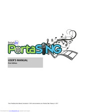 Tronix PortaSing User Manual