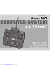 GRAUPNER MX-101 HOTT Programming Manual