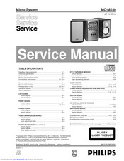Philips MC-M250 Service Manual