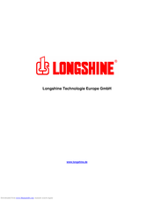 Longshine LCS-8170 User Manual