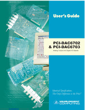 Measurement Computing PCI-DAC6703 User Manual