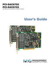 Measurement Computing PCI-DAC6703 User Manual