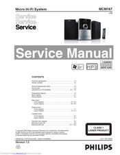 Philips MCM167 Service Manual