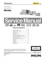 Philips MRD300/37/78 Service Manual