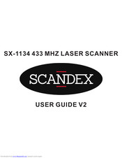 Scandex SX-1134 User Manual