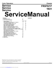 Philips MX975D Service Manual