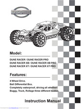 BS RACING DUNE RACER XB PRO Instruction Manual
