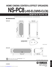 Yamaha NS-PC8 Service Manual