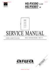 Aiwa HS-PX997 Service Manual