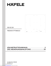Hafele PBZ4VI517FTB4SCO Instruction Manual