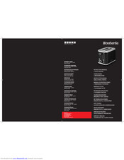 Brabantia BBEK1021NMB Instruction Manual