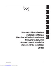 Bpt EVKIT Installation Manual