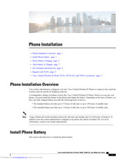 Cisco 925G Installation Manual