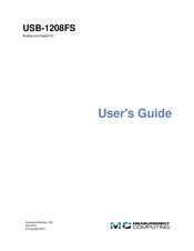 Measurement Computing us-1208fs User Manual
