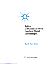 Agilent Technologies U1604B Quick Start Manual