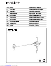 Maktec MT660 Instruction Manual