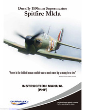 Durafly Spitfire Mk1a Instruction Manual