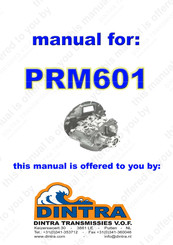 Newage PRM 601 Workshop Manual