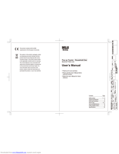 Muji MJ-PT6AEU User Manual