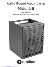 Prodipe Natural6 User Manual