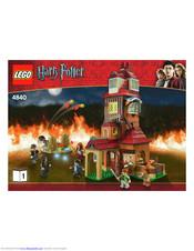 LEGO harry potter 4840 Building Instructions
