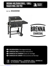Mayber Barbecue WAGEN MHG-200 PRO Assembly Instructions Manual