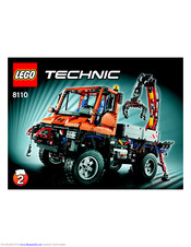LEGO technic 8110 Instructions Manual
