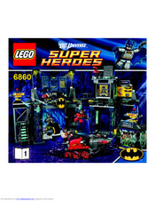 LEGO dc universe super heroes 6860 Building Instructions