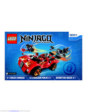LEGO ninjago X-1 ninja charger Building Instructions