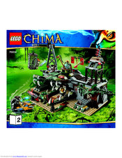 LEGO legends of chima 70014 Building Instructions