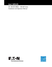 Eaton 93PM IBC-L Installation And Operation Manual