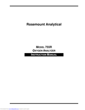 Rosemount 755R Instruction Manual