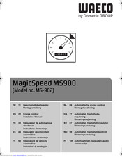 Waeco MS-902 Installation Manual