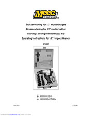 Meec 073-007 Operating Instructions Manual