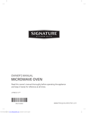 Signature UPRM3010 series Owner's Manual