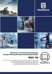 Husqvarna WSC 40 Operator's Manual