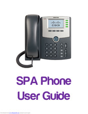 Cisco SPA504G User Manual