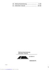 Abt CE 490110 Instruction Manual