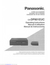 Panasonic CX-DP801EUC Operating Instructions Manual