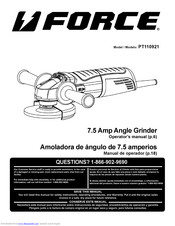 Force PT110921 Operator's Manual