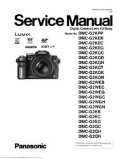 Panasonic DMC-G2KGC Service Manual