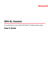 Honeywell SRX-SL User Manual