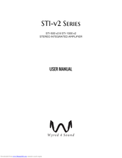 Wyred 4 Sound STI-v2 Series User Manual