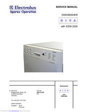 Electrolux Diva EDW 2000 Service Manual