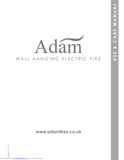 Adam ADI0009 Use & Care Manual