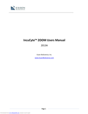 Essen BioScience IncuCyte ZOOM User Manual