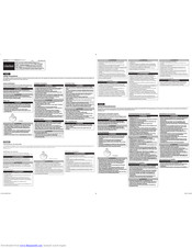 Clarion ccb509 Installation Manual