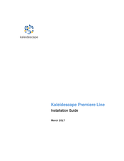 Kaleidescape premiere series Installation Manual